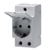 ABB Stotz-KontaktSchaltschranksteckdose SCHUKO M1175-C mit Klappdeckel ABB Stotz-KontaktSchaltschranksteckdose SCHUKO M1175-C mit Klappdeckel