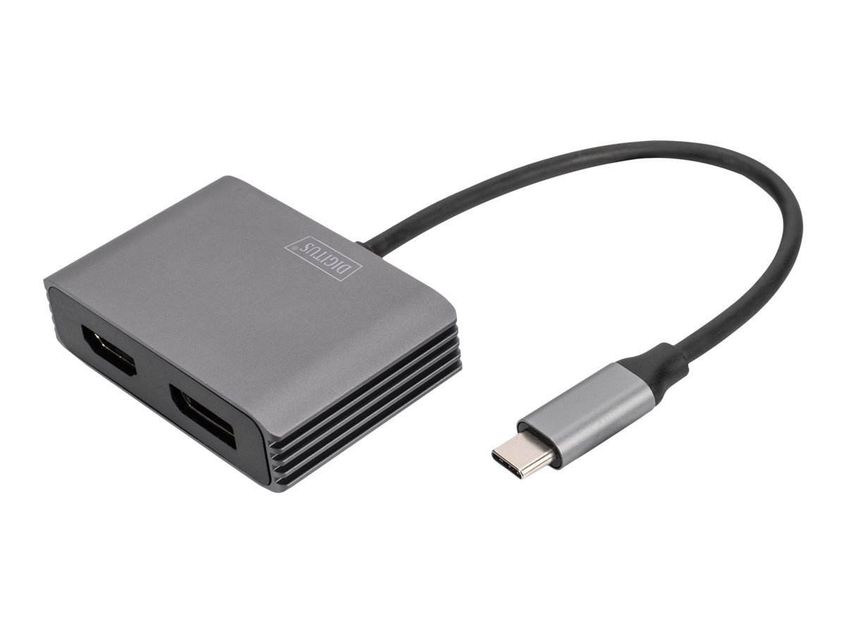 Digitus USB Type-C™ 4K 2in1 DisplayPort + HDMI Grafik-Adapter