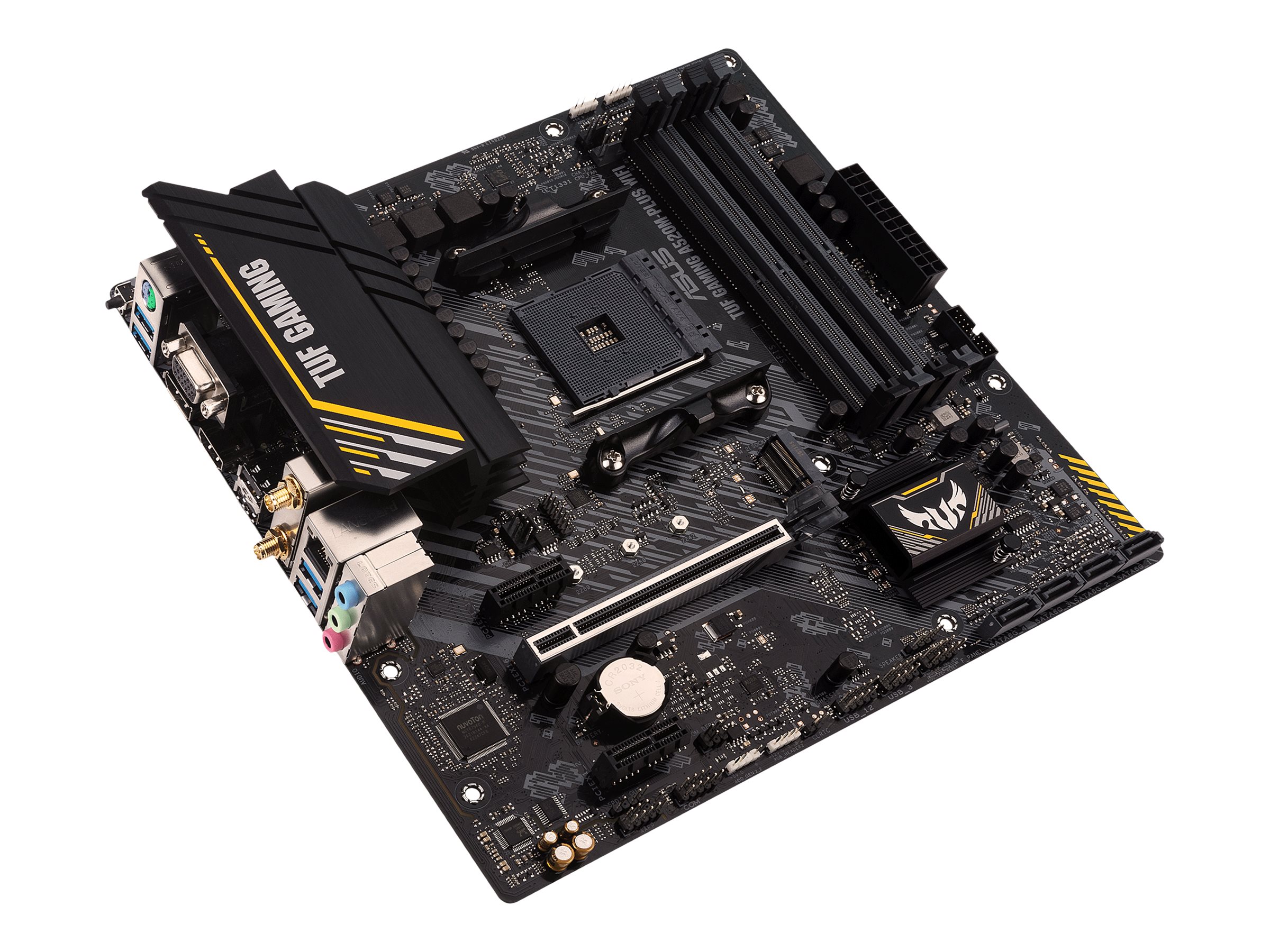 ASUS TUF GAMING A520M-PLUS WIFI AMD A520 microATX 4DDR4 ASUS TUF GAMING A520M-PLUS WIFI AMD A520 microATX 4DDR4