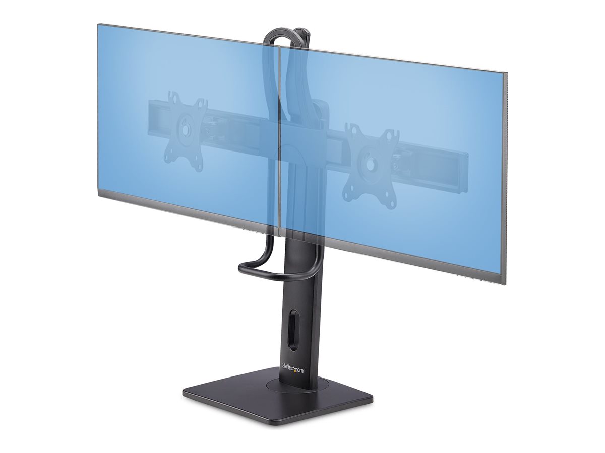 STARTECH.COM Monitorstaender fur 2monitore Monitorarm fur 27 Displays Tragkraft 12kg Hoehenverstellbare Monitorhalterung