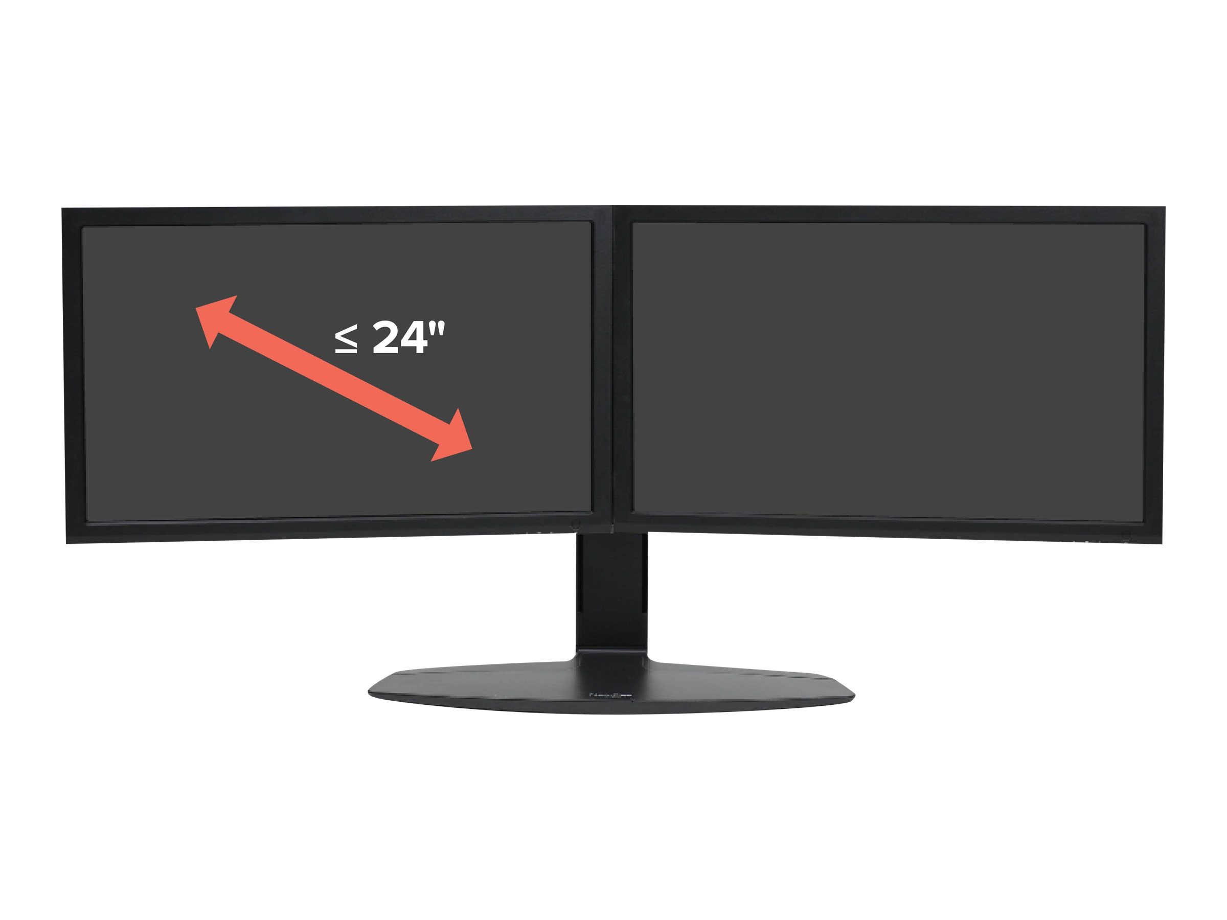 Monitor-Halterung Neo-Flex Lift Stand 33-396-085 schwarz für 2 Monitore, Tischständer