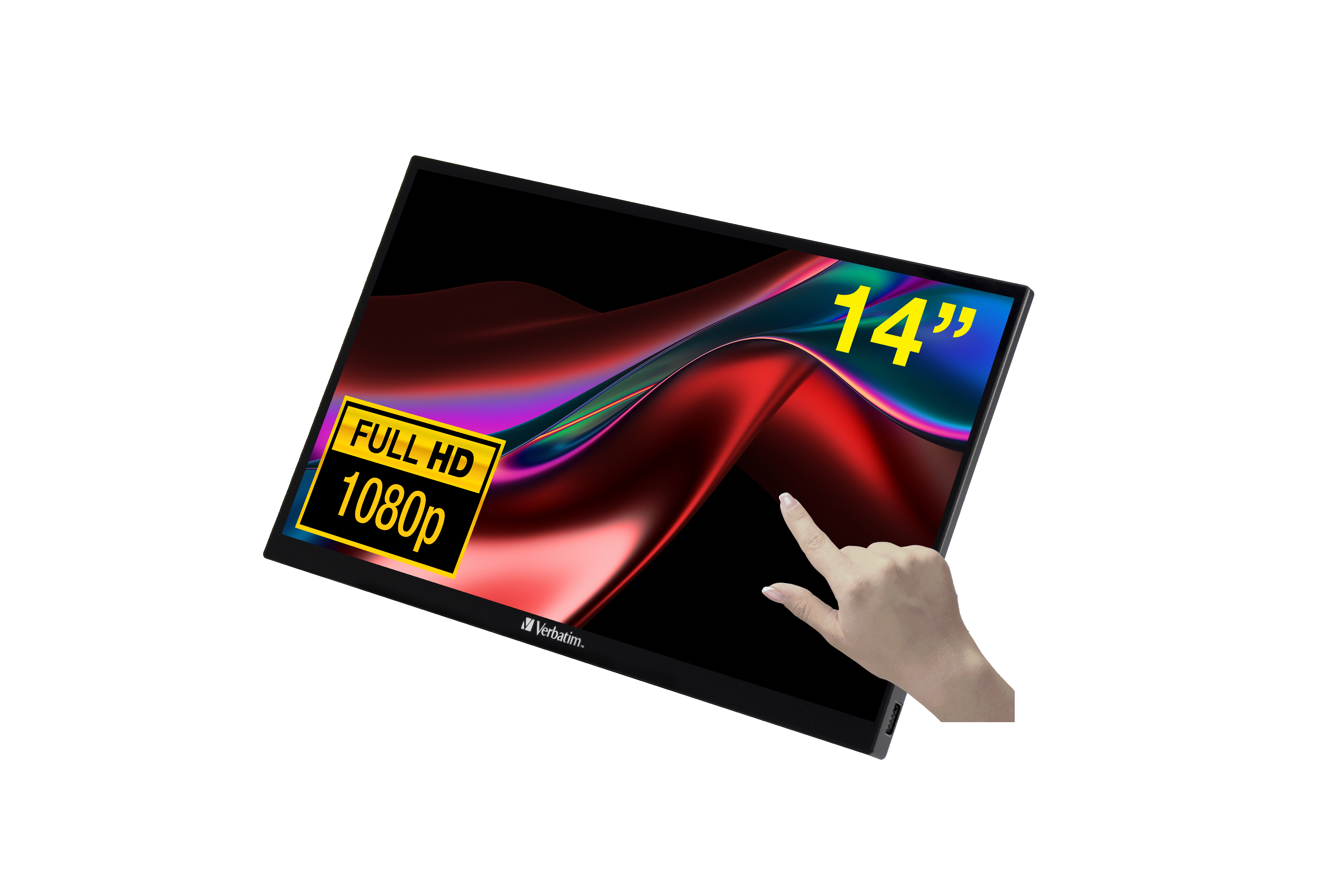 Verbatim PMT14 Portable Touchscreen Monitor