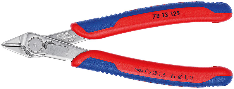 Knipex Seitenschneider Electronic Super Knips® 125mm o. Facette Knipex Seitenschneider Electronic Super Knips® 125mm o. Facette