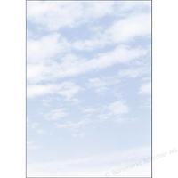 SIGEL Motivpapier Clouds Motiv DIN A4 90 gqm 100 Blatt