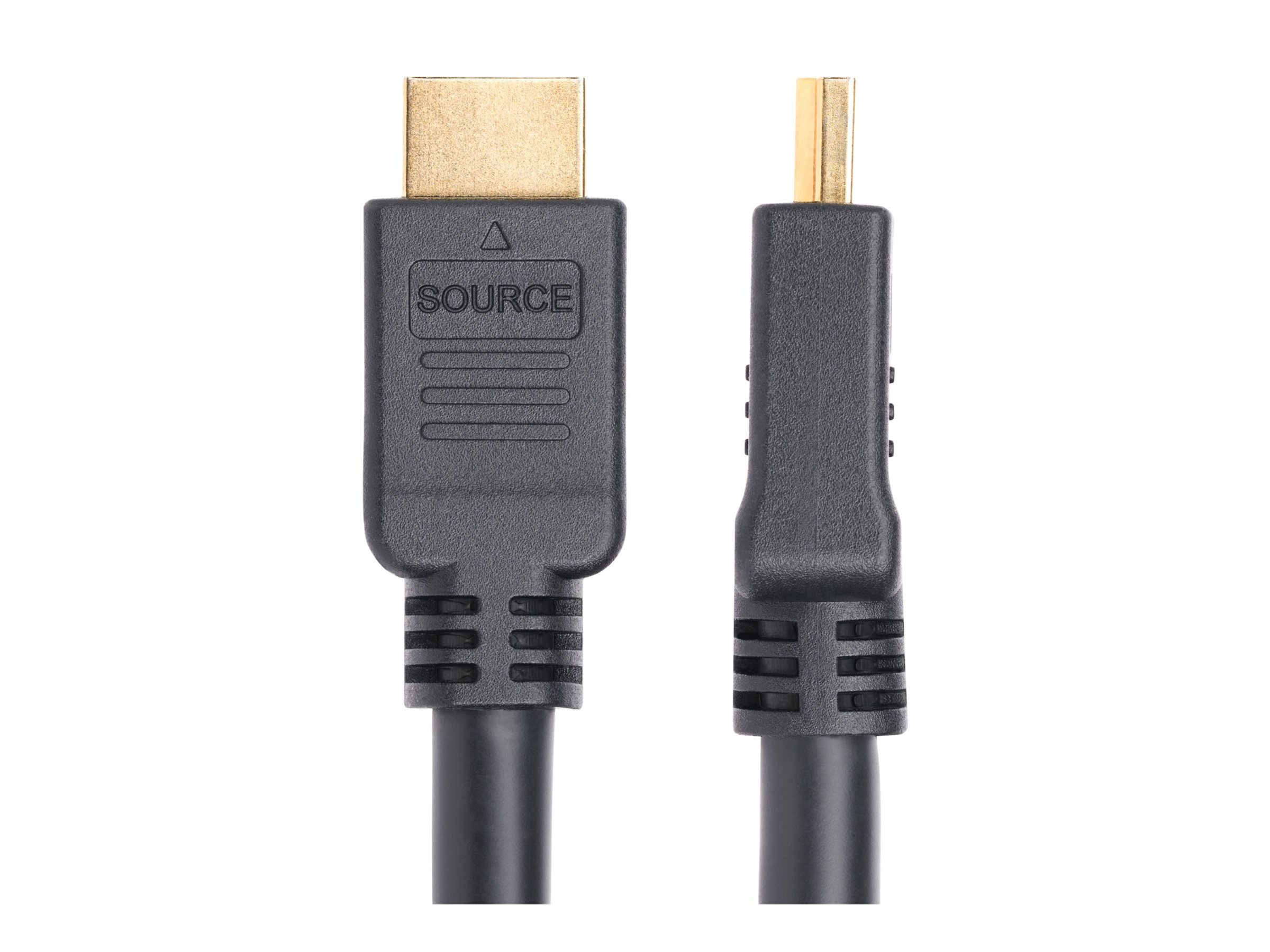 STARTECH.COM 15m Aktives HDMI 2.0 Kabel CMP Plenum HDMI Kabel High Speed HDMI Kabel 4K 60Hz HDR10/HDCP 2.2/ARC