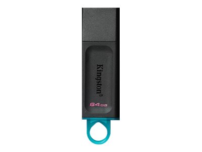 KINGSTON 64GB USB3.2 Gen1 DataTraveler Exodia Black + Teal