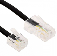 helos Anschlusskabel RJ45/RJ11 (8P4C/6P4C) 4-adrig, lose 15 m helos Anschlusskabel RJ45/RJ11 (8P4C/6P4C) 4-adrig, lose 15 m
