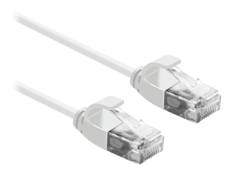 ROLINE UTP DataCenter Patchkabel Kat.6A Class EA LSOH slim weiss 0,15m ROLINE UTP DataCenter Patchkabel Kat.6A Class EA LSOH slim weiss 0,15m