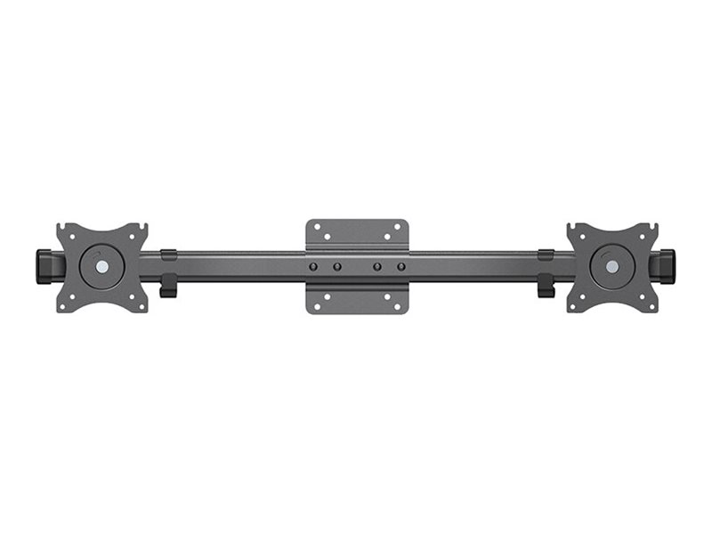 NEOMOUNTS FPMA-CB100BLACK Dual Monitor Adapter 25,4-68,58cm 10-27Zoll Twin Screen Mounting Rail 18kg VESA 75x75/100x100mm