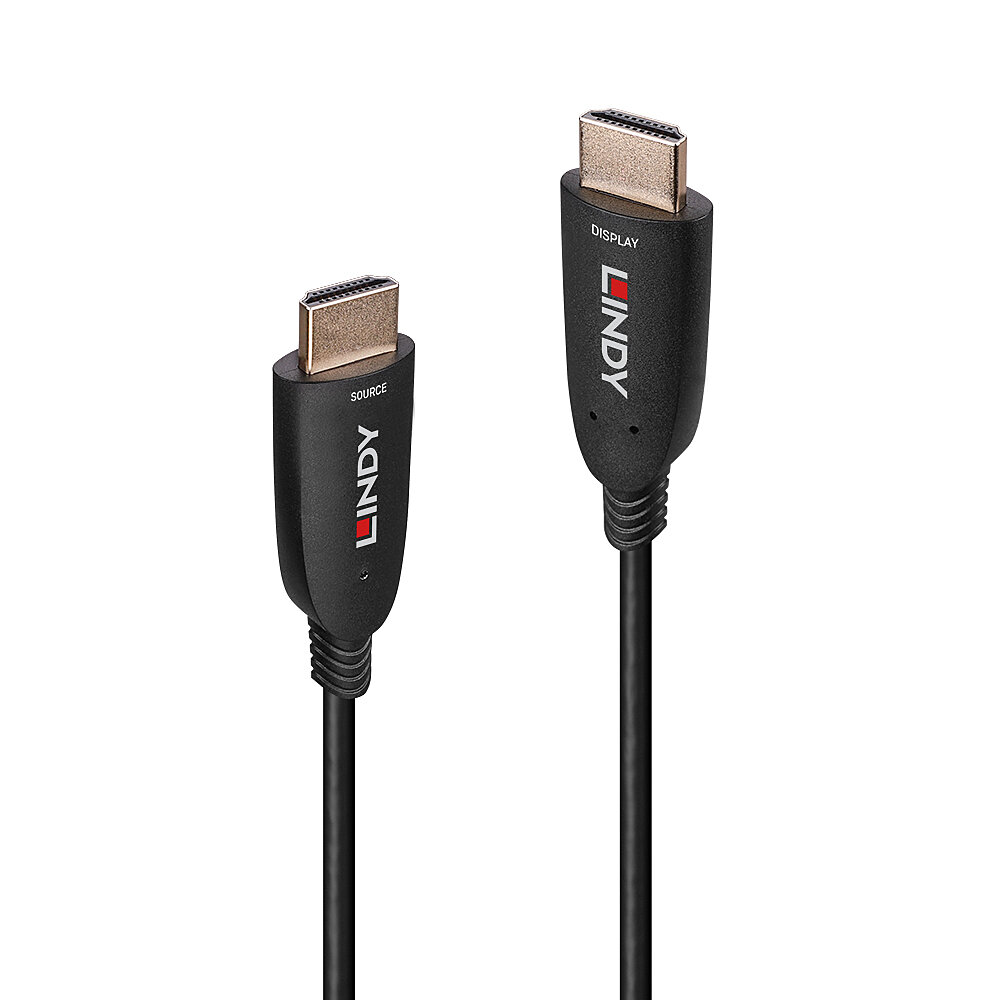 LINDY 10m Fibre Optic Hybrid HDMI 8K60 Kabel
