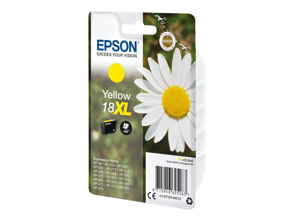 EPSON 18XL / T1814XL  gelb Druckerpatrone