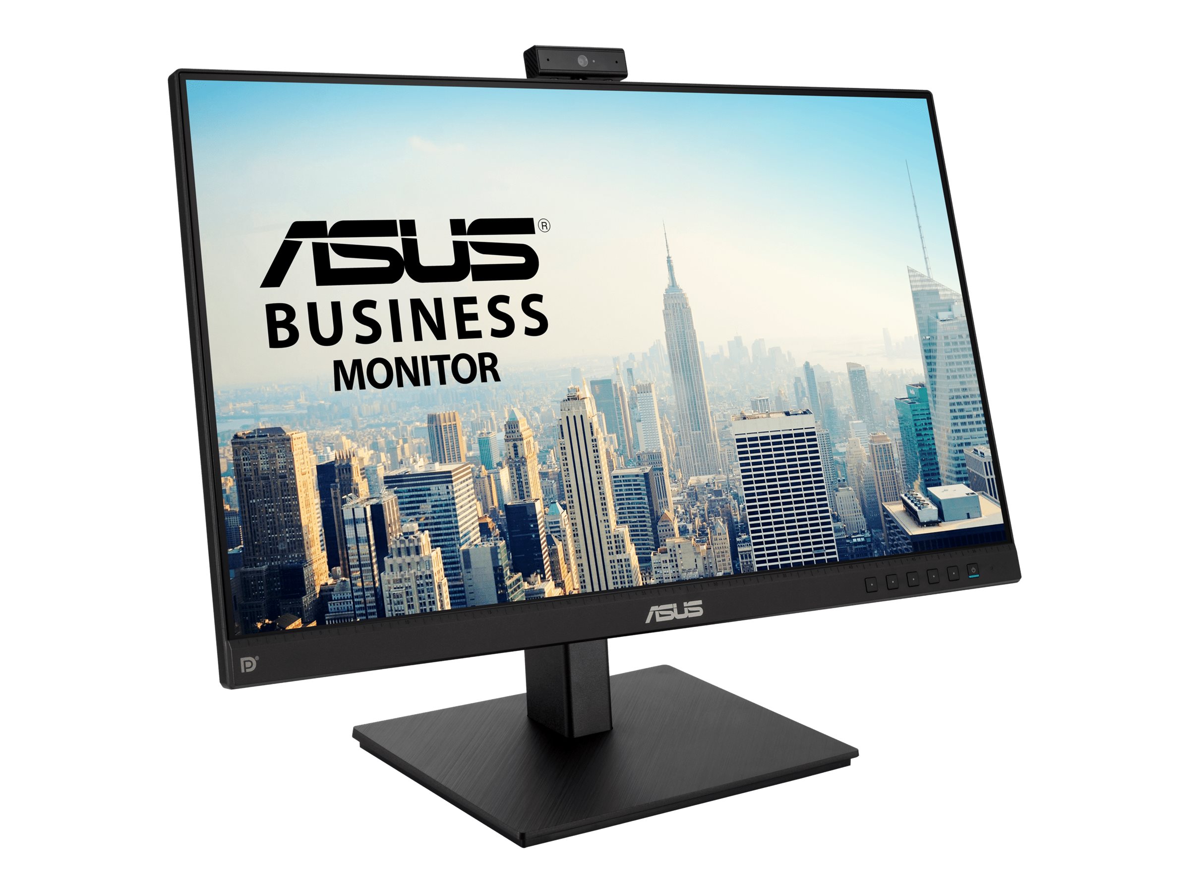 ASUS BE24EQSK Business 60,96cm 24Zoll FHD Monitor 169 IPS 1920x1080 BL filter Webcam Microphone DP HDMI DSub