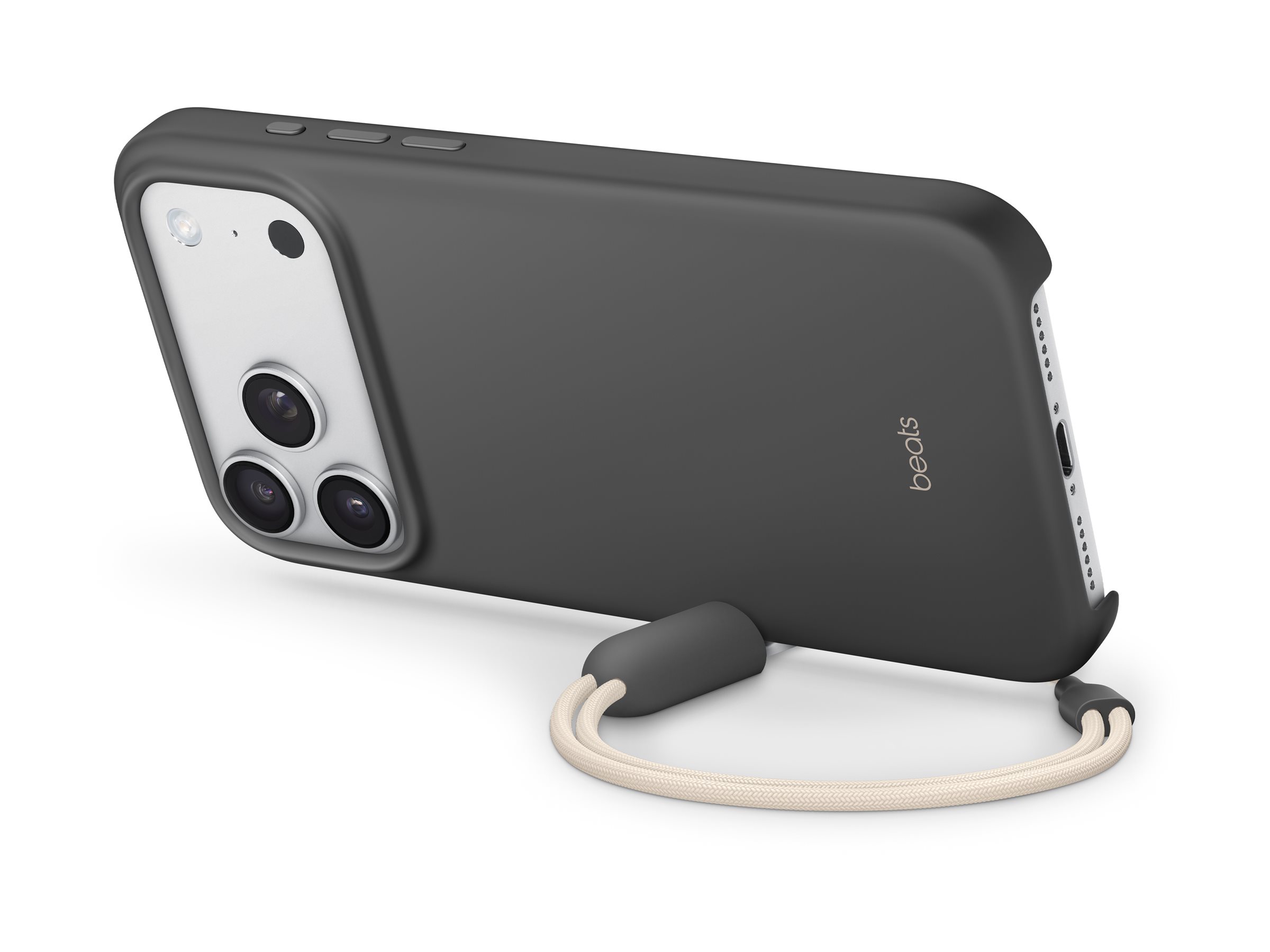 APPLE Beats iPhone 17 Pro Max Kickstand Case with MagSafe and Camera Control Granite Gray
