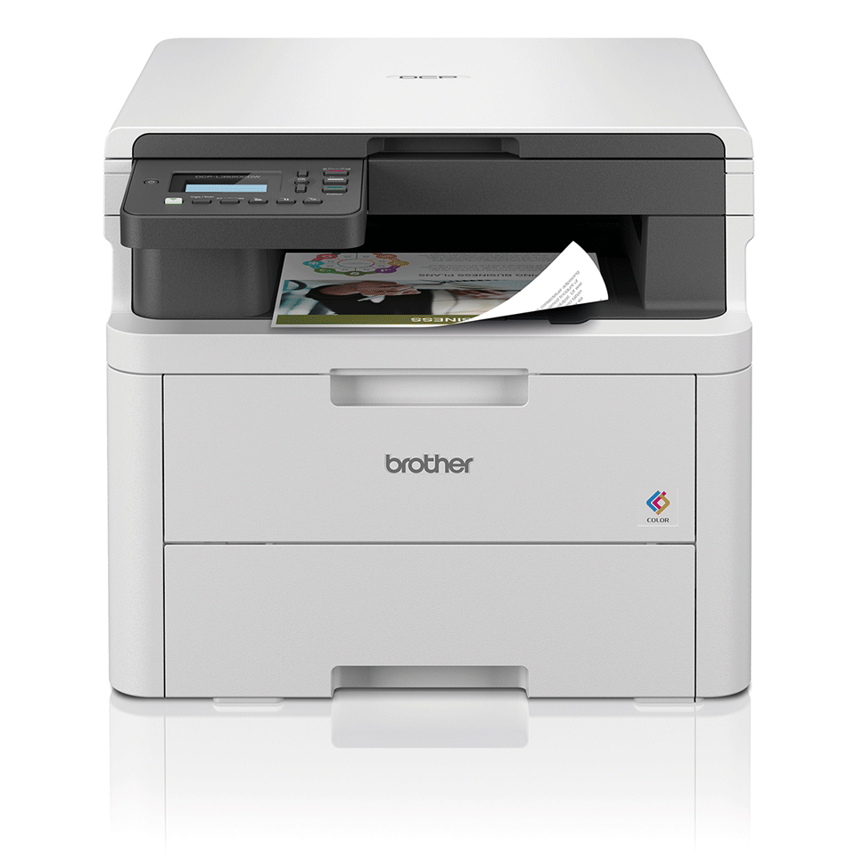 brother DCPL3520CDW 3 in 1 FarblaserMultifunktionsdrucker grau