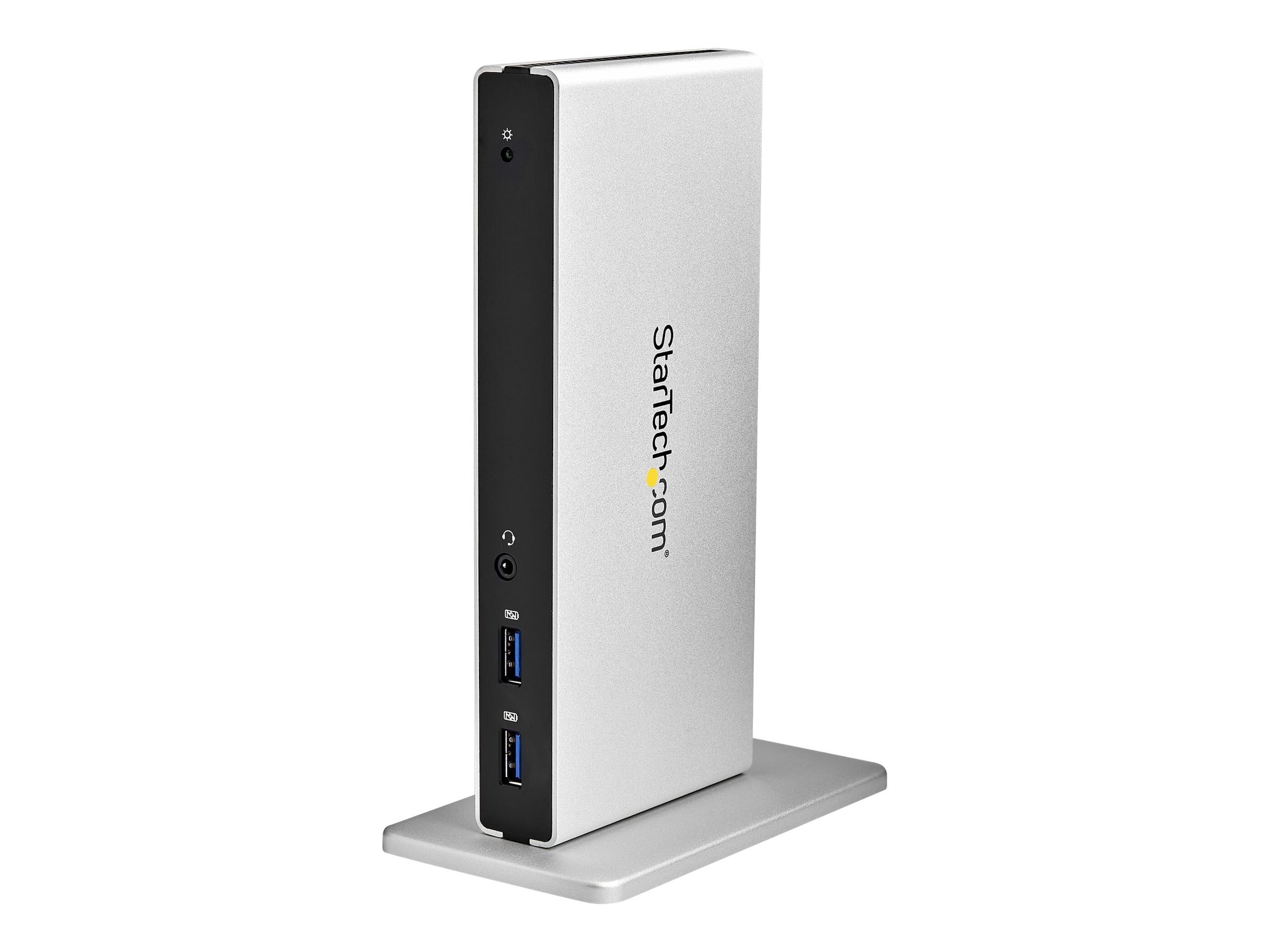 STARTECH.COM USB 3.0 Dockingstation - kompatibel mit Windows macOS - Dual DVI Monitor - mit DVI auf HDMI und VAG Adapter