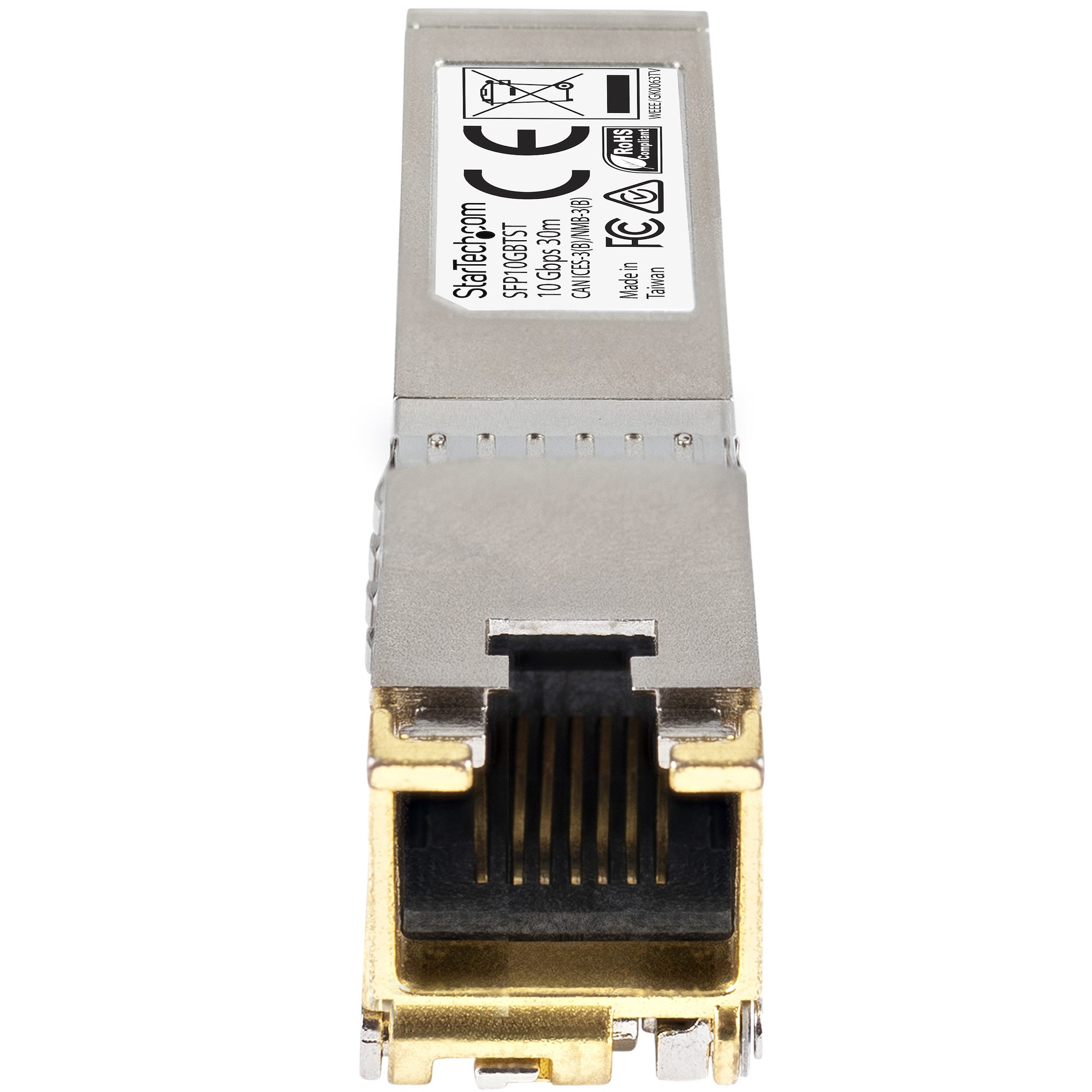 StarTech.com SFP+ Transceiver 10GBASE‑T 30 m