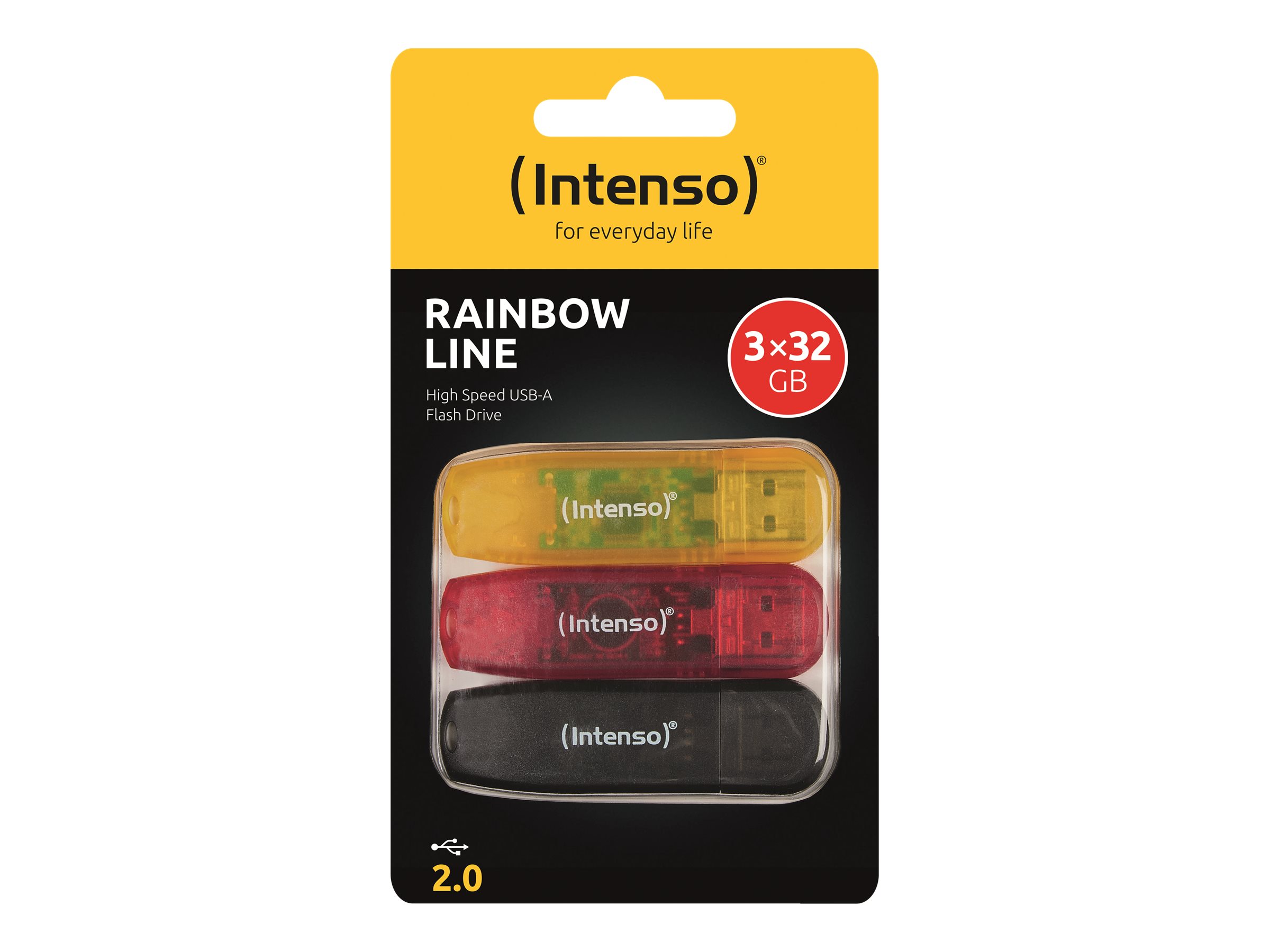 INTENSO RAIMBOW LINE USB STICK 32GB (3) INTENSO RAIMBOW LINE USB STICK 32GB (3)