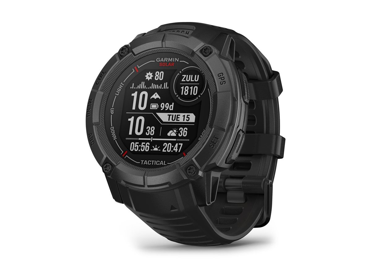 Garmin Instinct 2 2X Solar Tactical Edition Schwarz