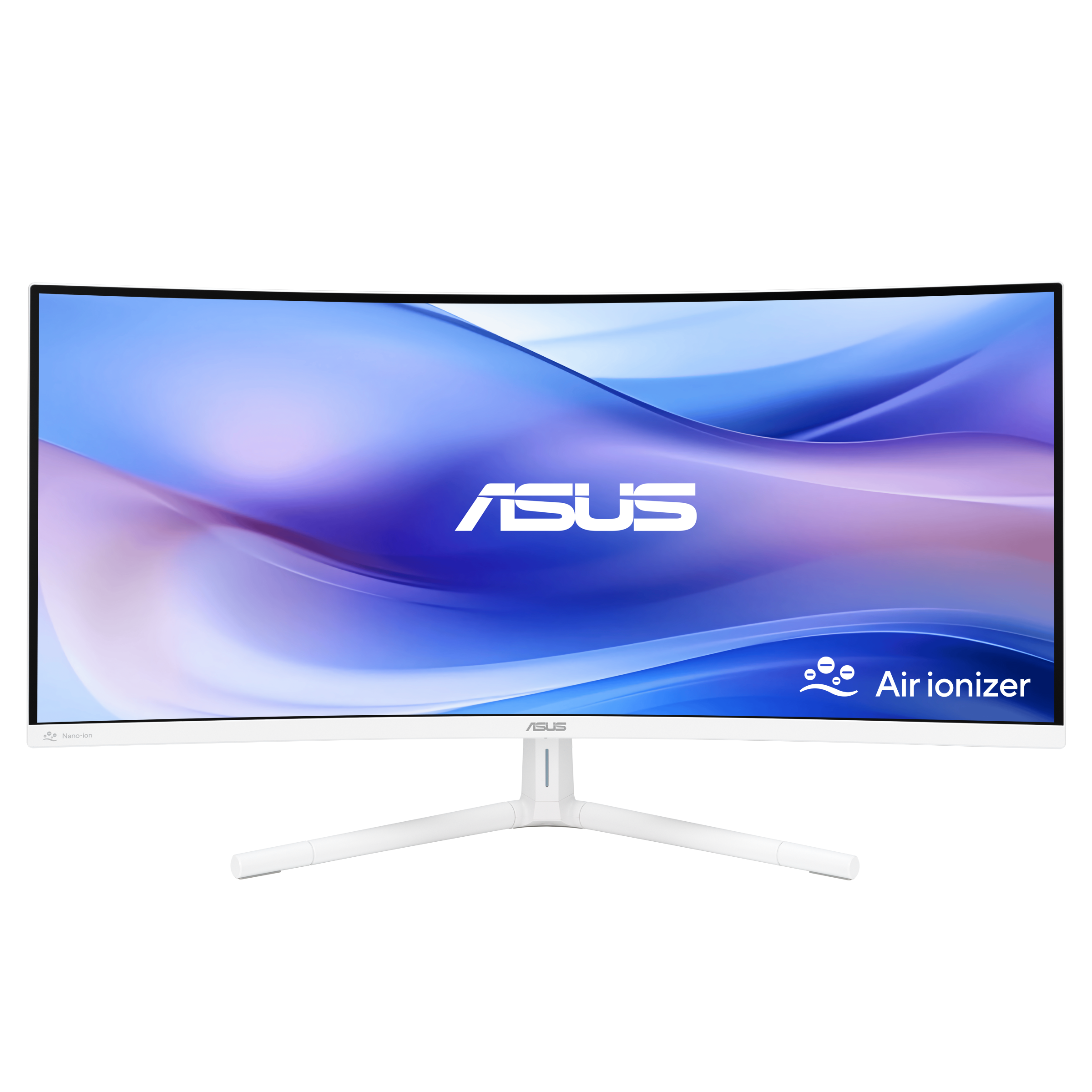 ASUS VU34WCIPW 86,36cm 34Zoll VA WLED Curved 1500R UWQHD 219 100Hz 300cdm2 1ms HDMI DP USBC USB Hub 4xUSB 32 G1 TypeA White