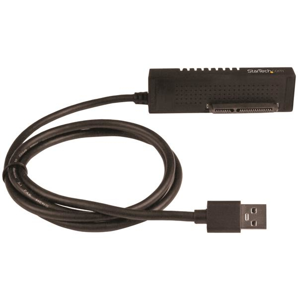 STARTECHCOM USB 31 10Gbits Adapter Kabel für 6,4cm 2,5Zoll und 8,9cm 3,5Zoll SATA SSDHDD Laufwerke Unterstützt SATA III