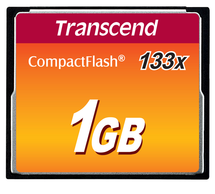 TRANSCEND CompactFlash 1GB Card MLC