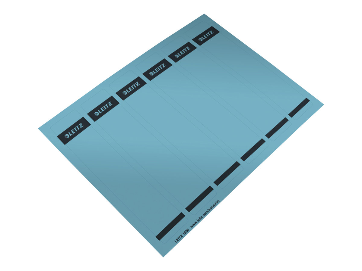 150 LEITZ Ordneretiketten 1686/2-35 blau 150 LEITZ Ordneretiketten 1686/2-35 blau