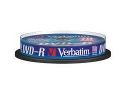 VERBATIM DVD-R 4.7GB 16x (10) SP