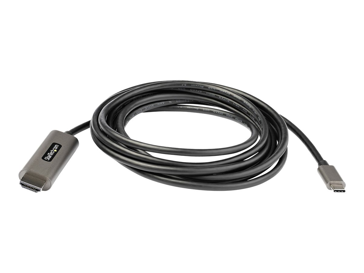STARTECH.COM 3m USB-C auf HDMI Kabel 4K 60Hz mit HDR10 - Ultra HD USB-C auf Video Adapter Kabel - HDMI 2.0b  Display Konverter STARTECH.COM 3m USB-C auf HDMI Kabel 4K 60Hz mit HDR10 - Ultra HD USB-C auf Video Adapter Kabel - HDMI 2.0b  Display Konverter