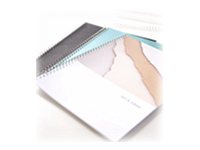 100 Fellowes Drahtbinderuecken silber fuer 50 Blatt