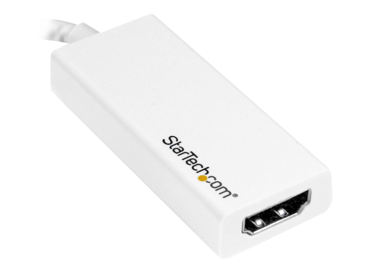 STARTECH.COM USB-C auf HDMI Adapter - USB Typ-C zu HDMI Video Konverter - Weiss