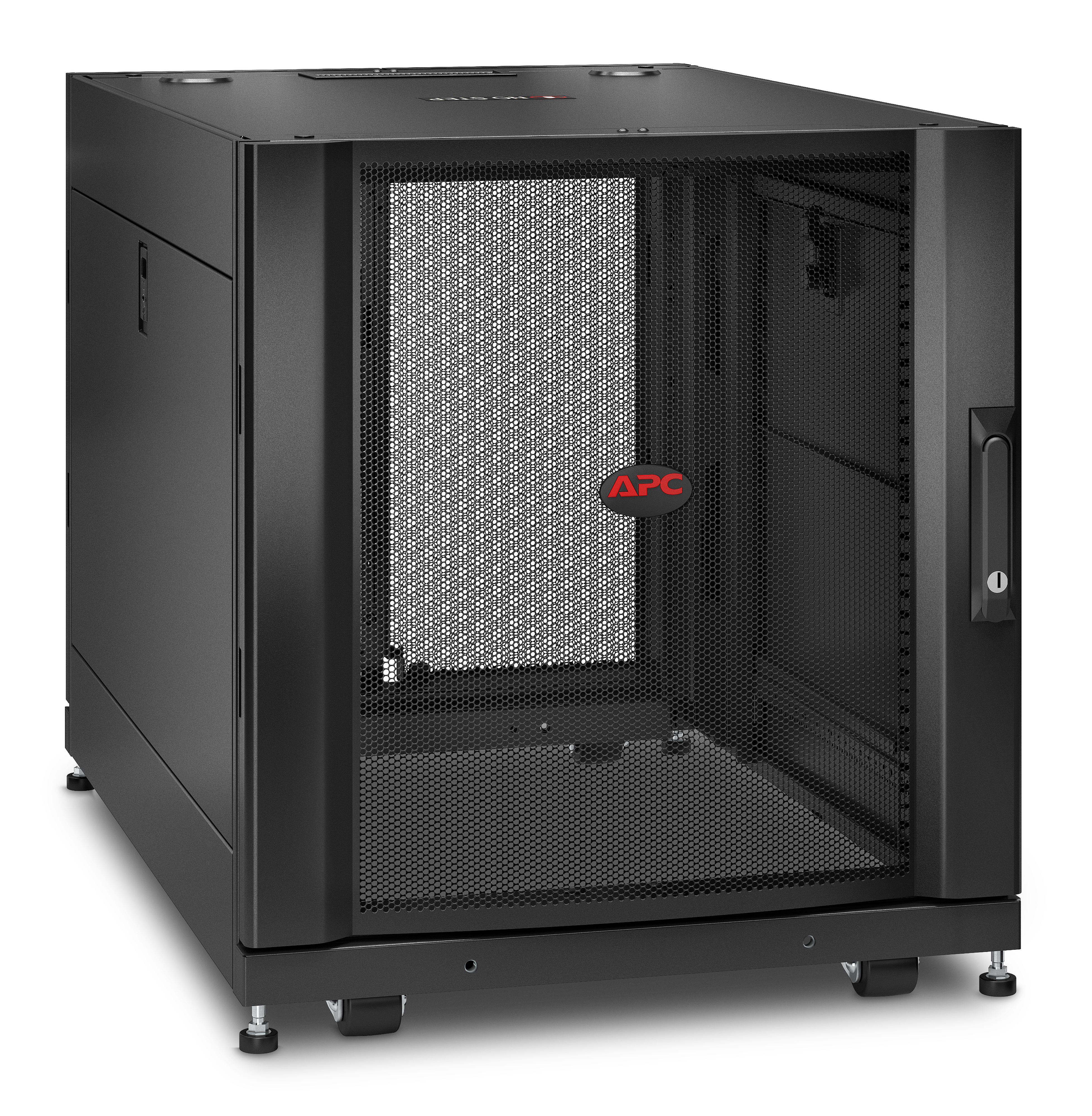 APC NetShelter SX 12U Server Rack Enclosure 600mm x 900mm w Sides Black