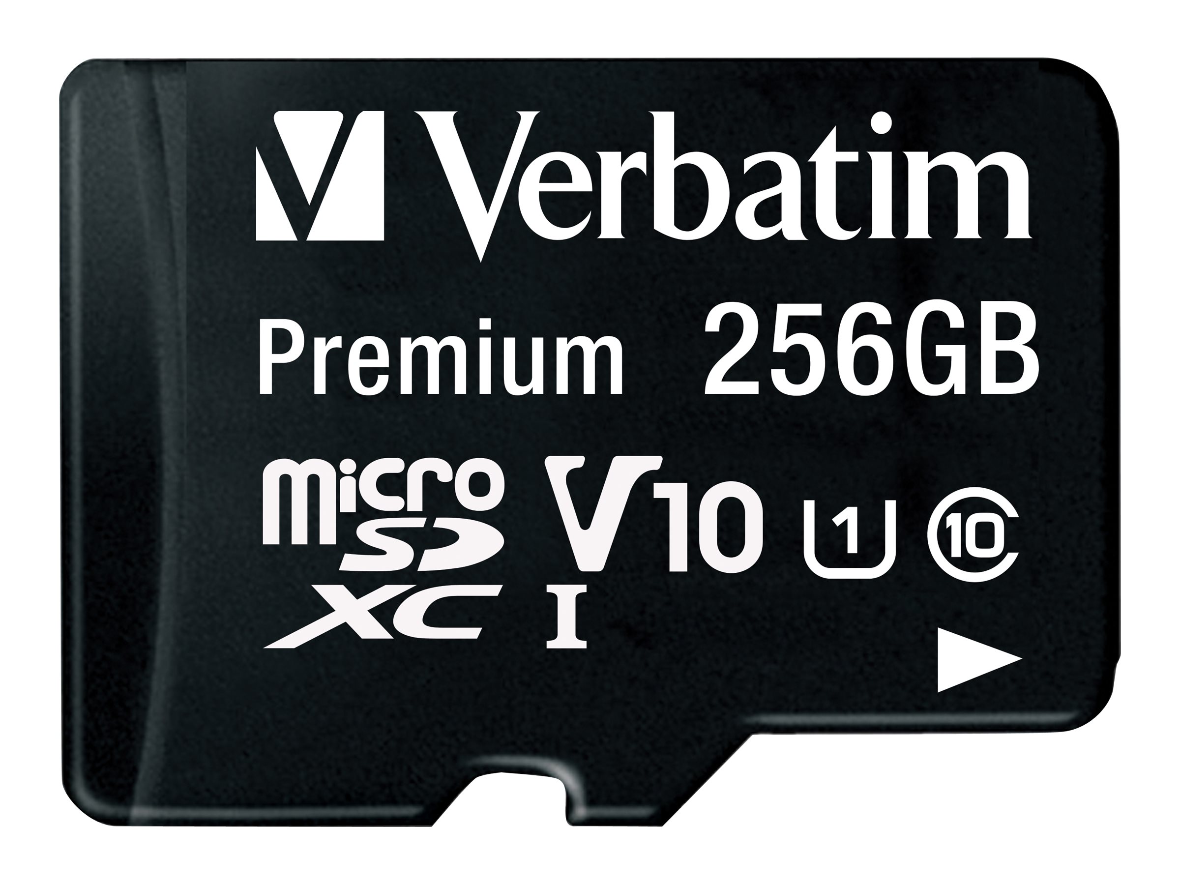 Verbatim microSDXC Speicherkarte 256 GB UHS-I Premium Class 10 + SD Adapter
