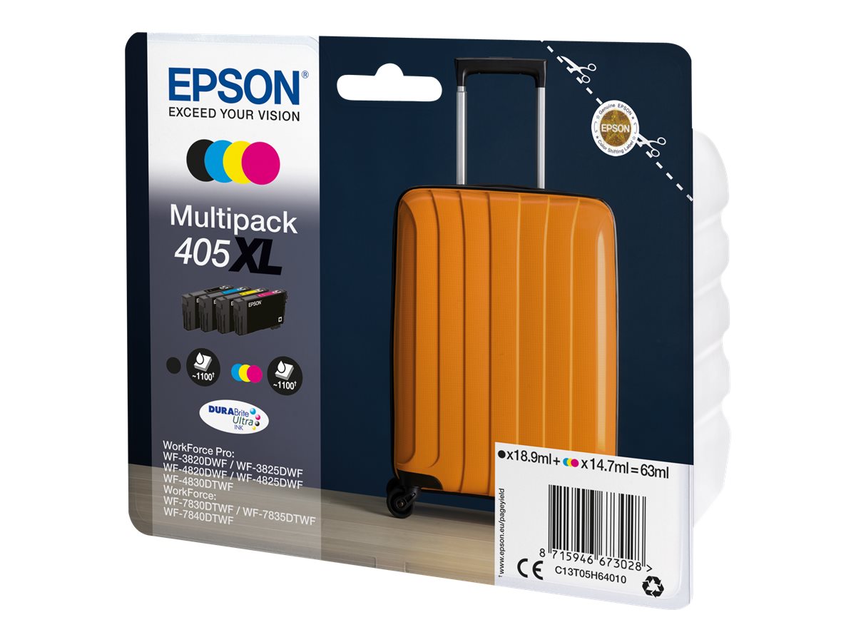 EPSON 2LB Multipack 4-colours 405XL DURABrite Ultra Ink w/s EPSON 2LB Multipack 4-colours 405XL DURABrite Ultra Ink w/s