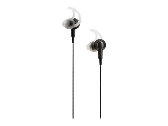 MANHATTAN In-Ear-Sportkopfhörer mit Mikrofon Regen- und schweissfest federleicht omnidirektionales Mikrofon Bedienelemente schwarz MANHATTAN In-Ear-Sportkopfhörer mit Mikrofon Regen- und schweissfest federleicht omnidirektionales Mikrofon Bedienelemente schwarz