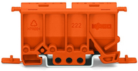 Wago Befestigungsadapter 222-500 fuer 2-5Leiter orange Wago Befestigungsadapter 222-500 fuer 2-5Leiter orange