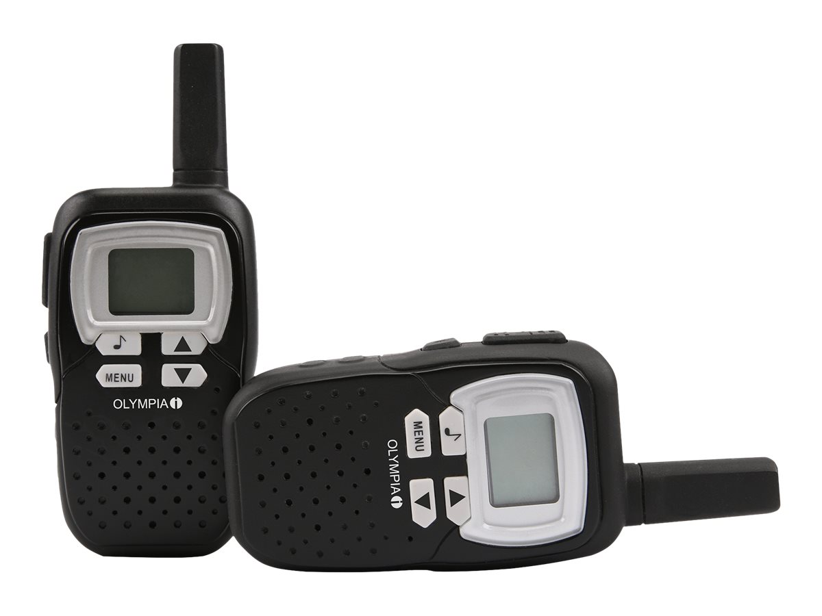 OLYMPIA PMR 1208 Funkgeraete schwarz, 2 St