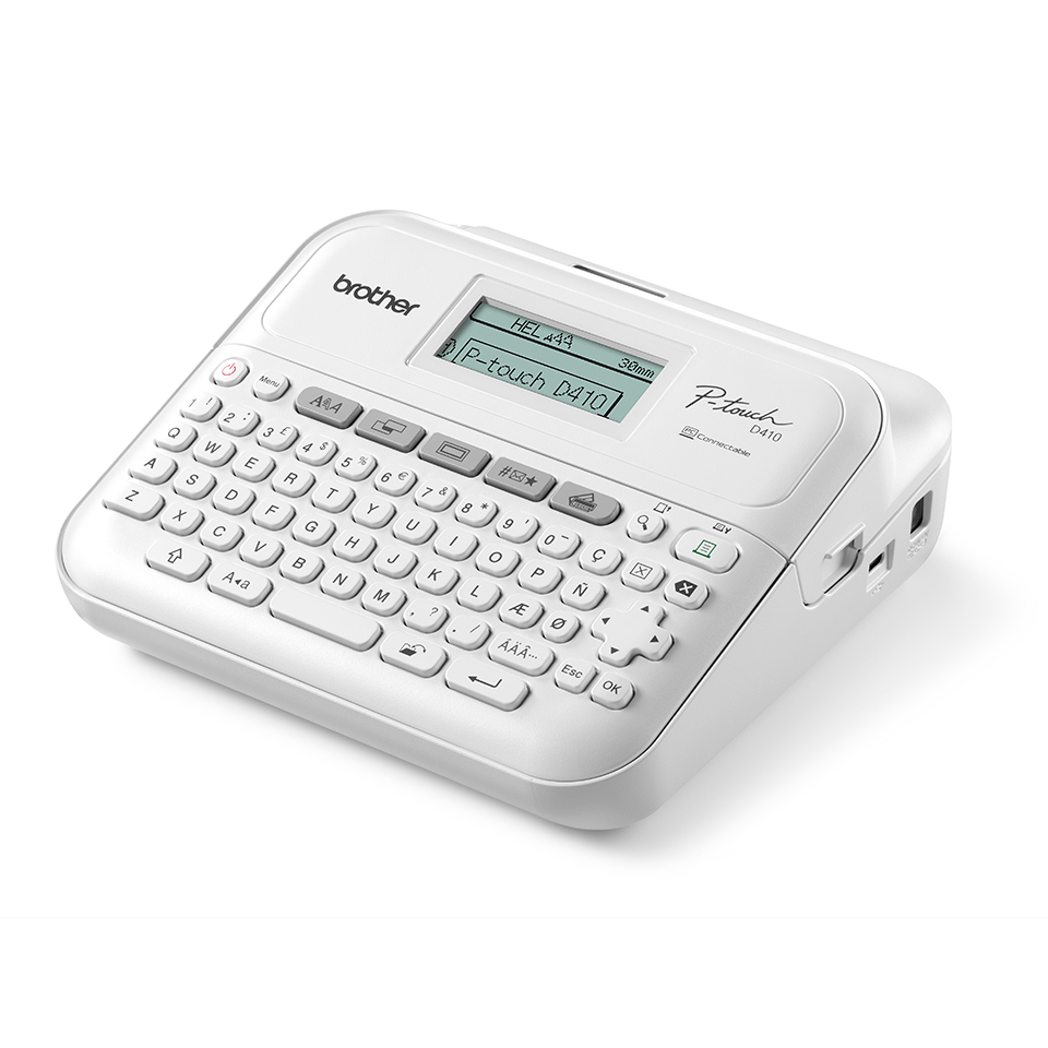 Brother Ptouch D410VP Desktop Beschriftungsgeraet mit Koffer