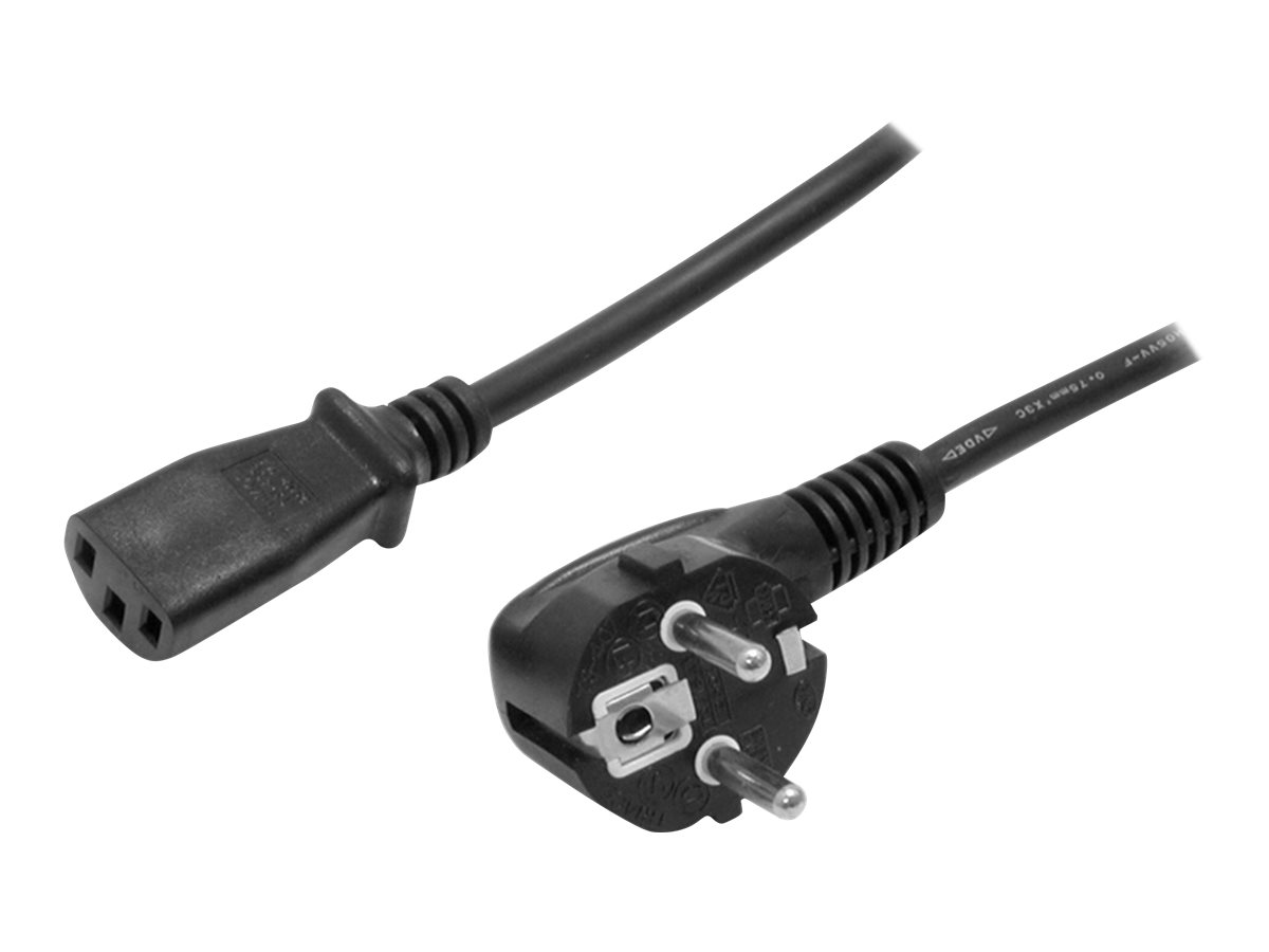STARTECH.COM 3m 10ft Computer Power Cord 18AWG EU Schuko to C13 10A 250V Black Replacement AC PC Power Cord TV/Monitor Power Cable STARTECH.COM 3m 10ft Computer Power Cord 18AWG EU Schuko to C13 10A 250V Black Replacement AC PC Power Cord TV/Monitor Power Cable