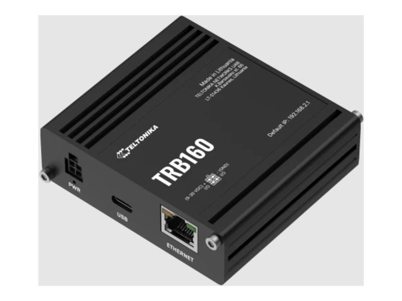 TELTONIKA NETWORKS TRB160 4G/LTE CAT6 IoT Gateway TELTONIKA NETWORKS TRB160 4G/LTE CAT6 IoT Gateway