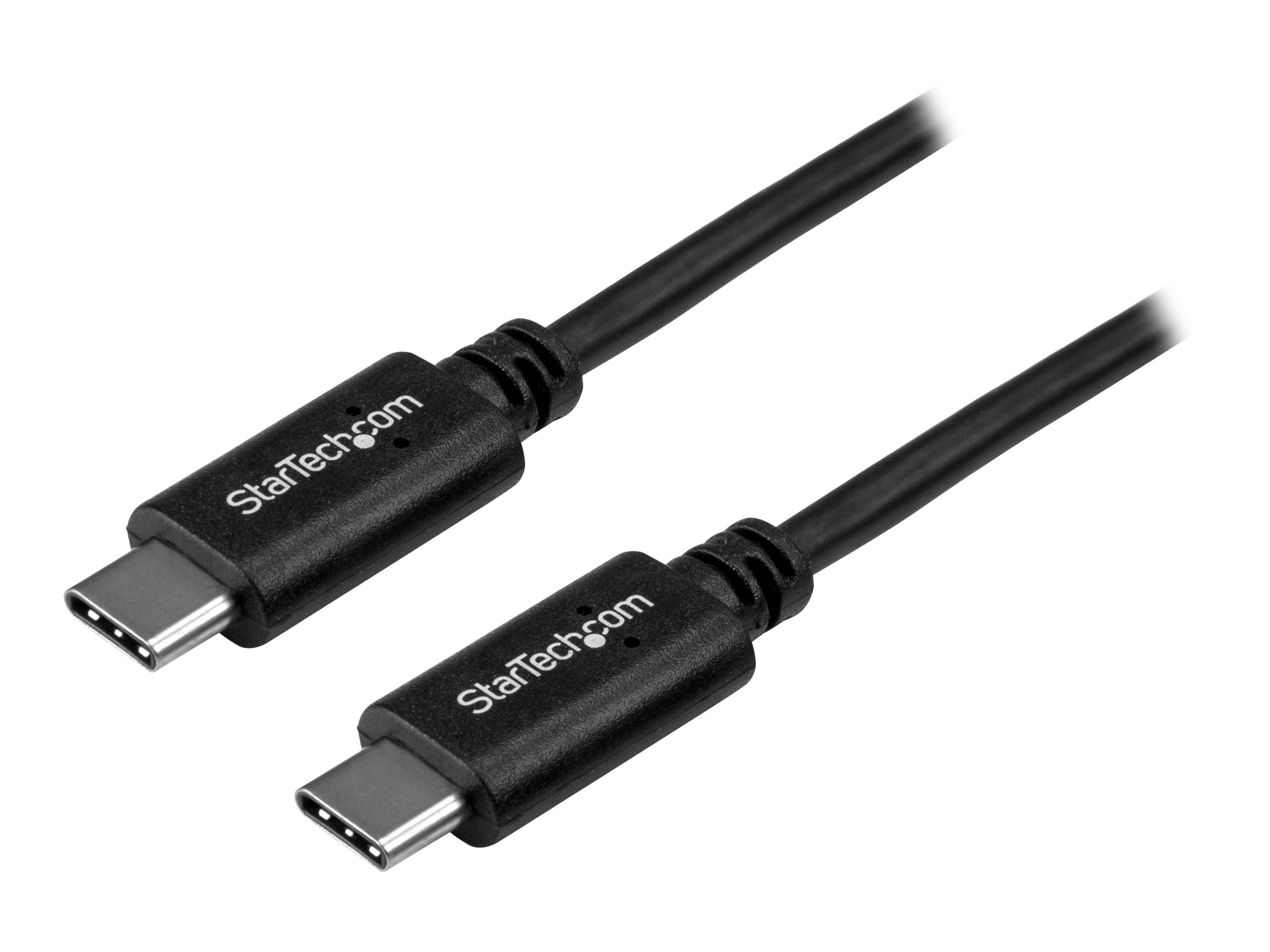 STARTECH.COM 0.5m USB C Cable - USB 2.0 - M/M - USB-C Charger Cable - USB 2.0 Type C Cable - Short USB C Cable