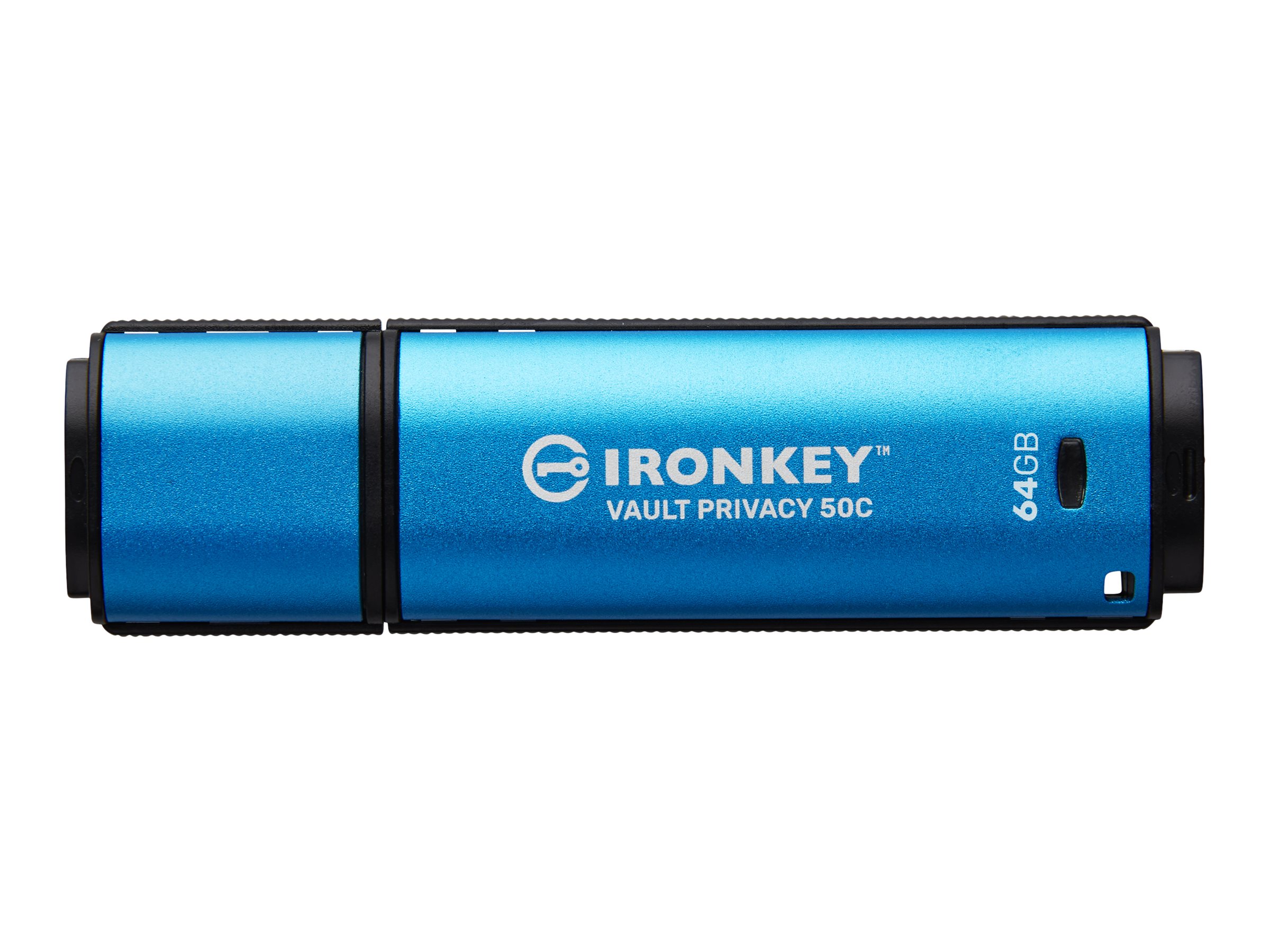 KINGSTON 64GB USB-C IronKey Vault Privacy 50C AES-256 Encrypted FIPS 197 KINGSTON 64GB USB-C IronKey Vault Privacy 50C AES-256 Encrypted FIPS 197