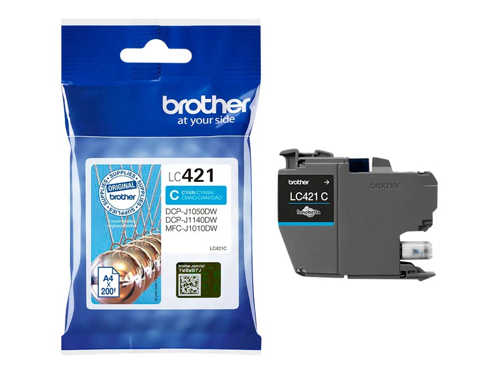 LC421C BROTHER DCPJ/MFCJ Tinte cyan ST LC421C BROTHER DCPJ/MFCJ Tinte cyan ST