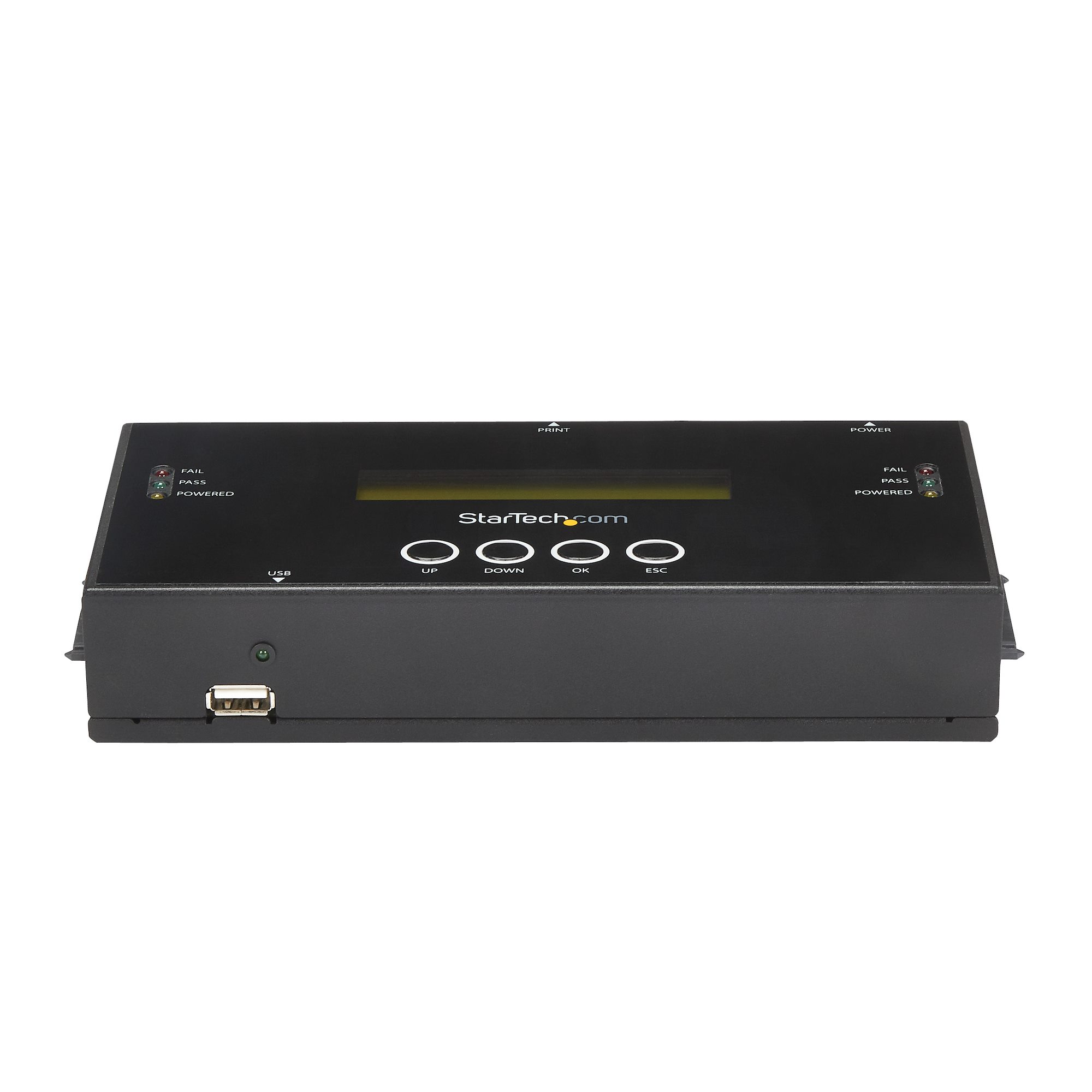 STARTECHCOM 11 Standalone Festplatten Duplizierer und Loescher fuer 2,5 3,5 Zoll SATA und SAS Laufwerke