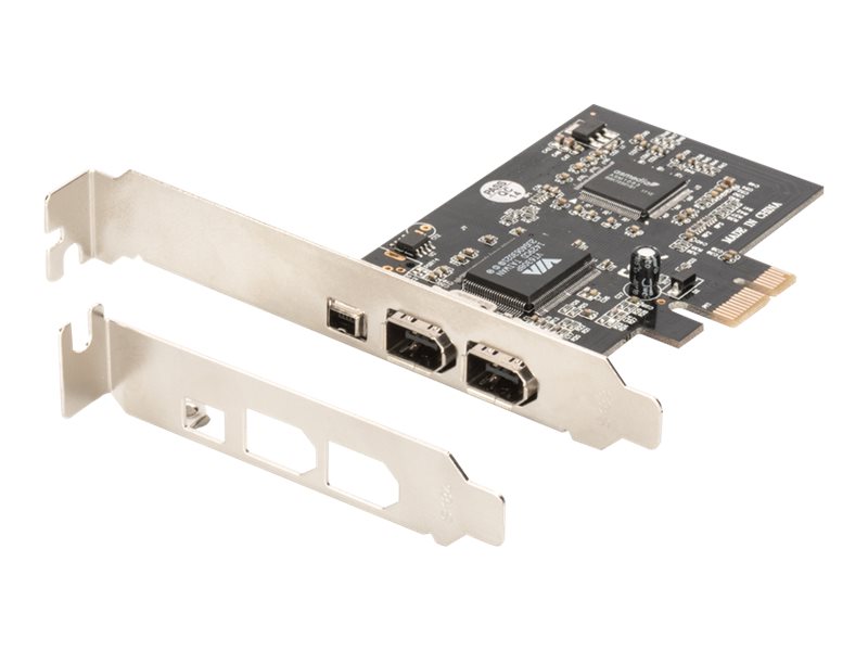 DIGITUS PCI Expr Card 2x Firewire400 ext, +1x FW400 int