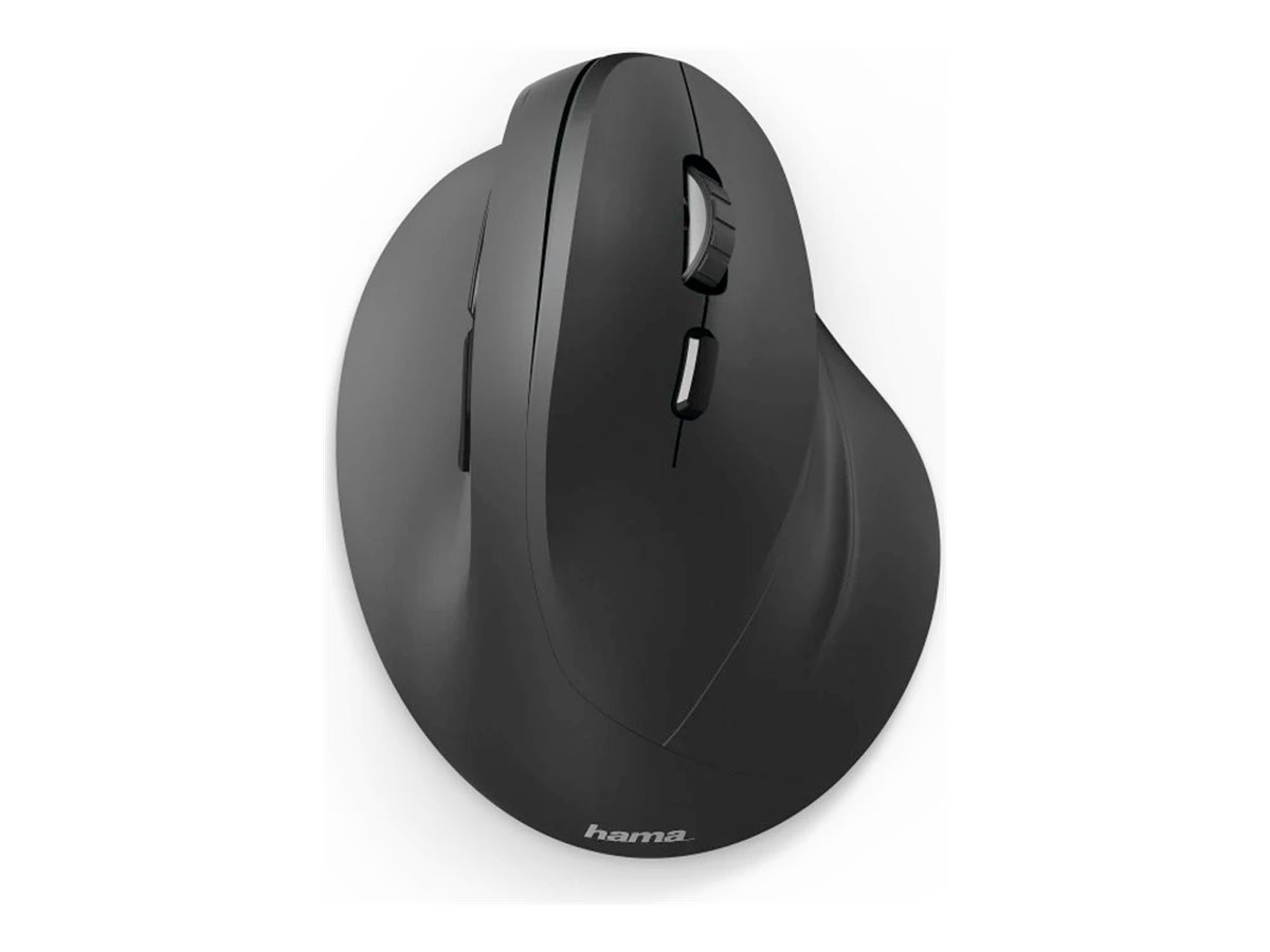 hama EMW-500 Maus ergonomisch kabellos schwarz hama EMW-500 Maus ergonomisch kabellos schwarz