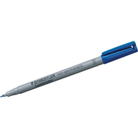 10 STAEDTLER Lumocolor Folienstifte blau 0,4 mm non-permanent 10 STAEDTLER Lumocolor Folienstifte blau 0,4 mm non-permanent
