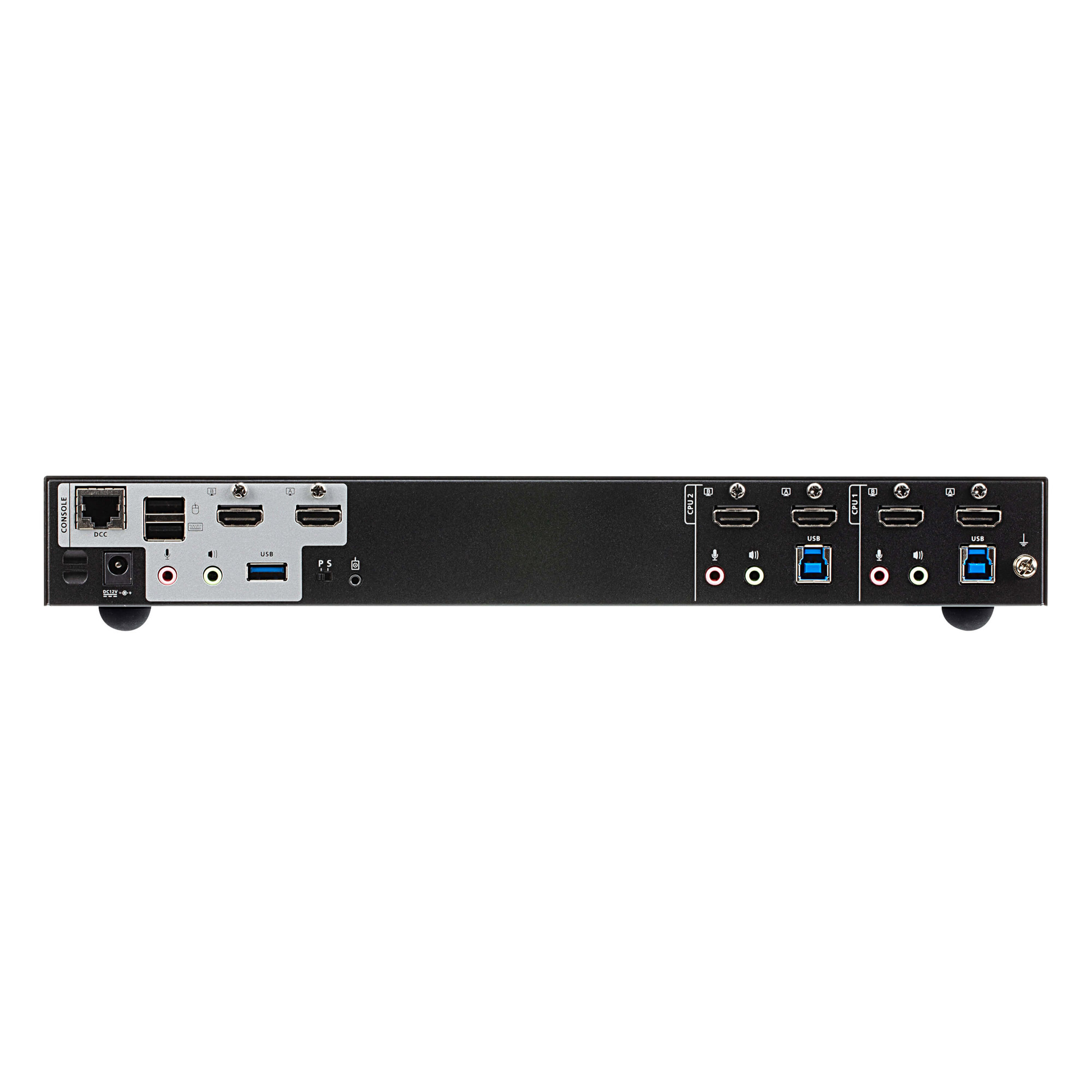 ATEN CS1842 2-Port USB 3.0 4K HDMI Dual Display KVMP Switch - KVM-/Audio-/USB-Switch - 2 Anschlüsse