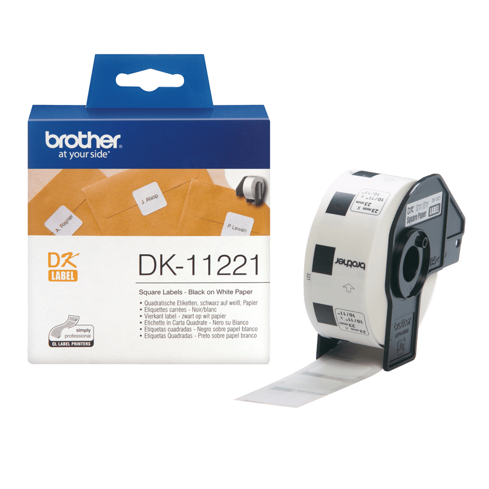 DK11221 BROTHER QL550 Etikettenrolle