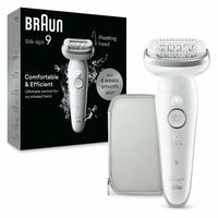 Braun 9-011 Silk-épil 9 Epilierer, weiss/silber Braun 9-011 Silk-épil 9 Epilierer, weiss/silber