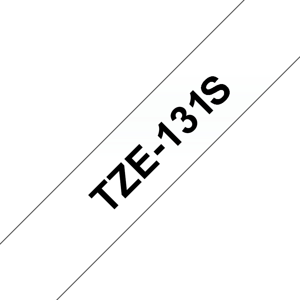 TZE131S BROTHER PT Schriftband 12mm klar